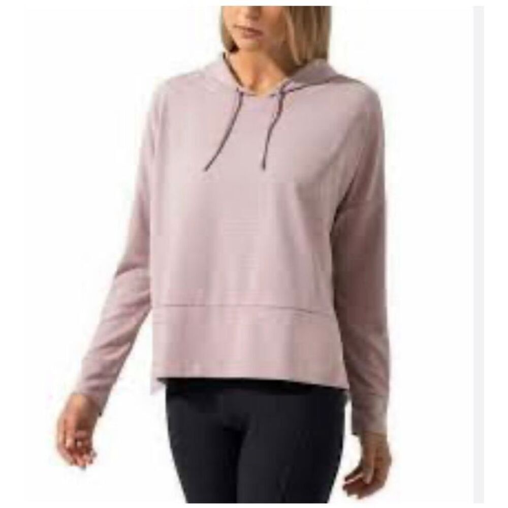 NWOT Mondetta Ottoman relaxed hoodie in mauve - M
